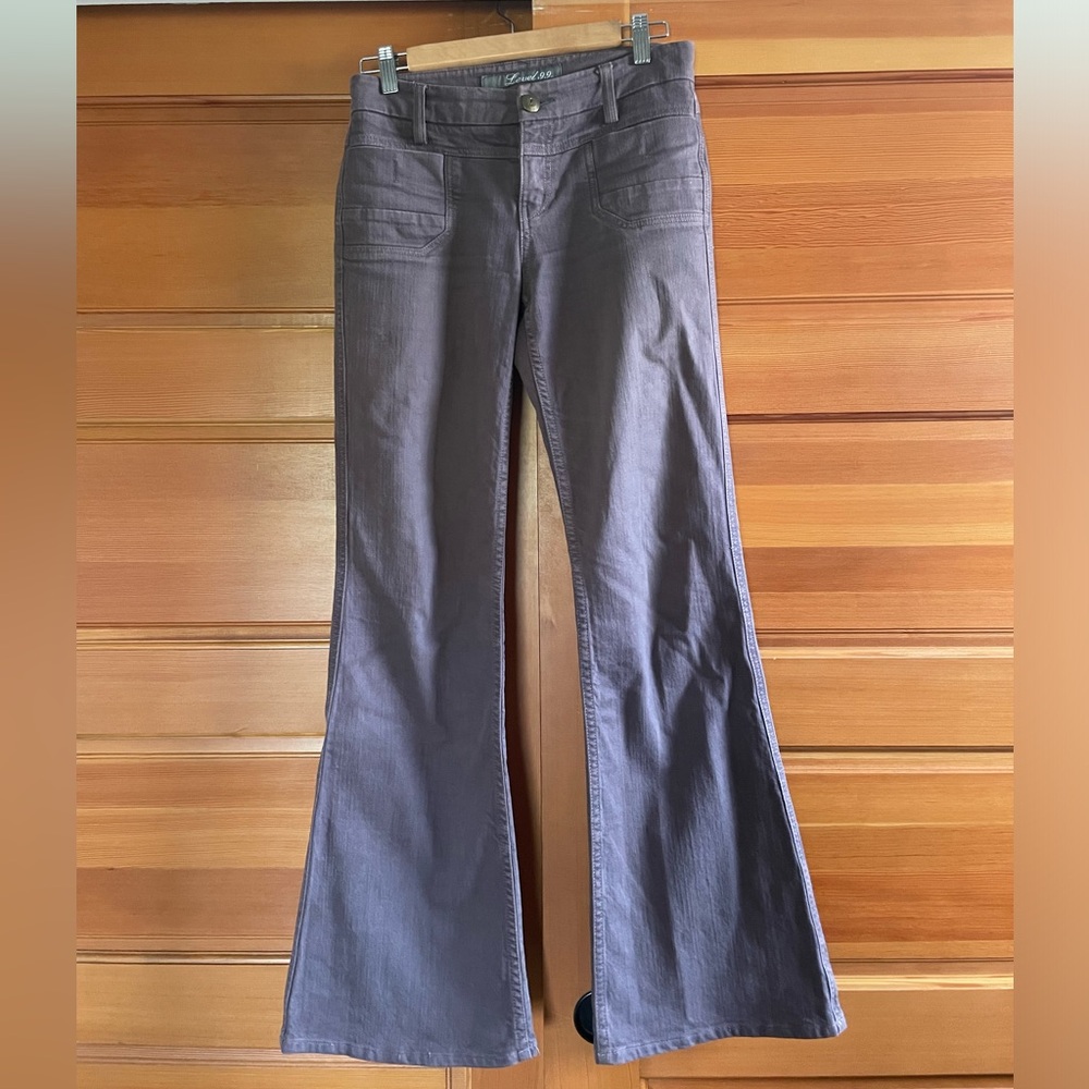 Level 99 Wide Leg Flare Jeans